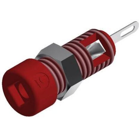 Fiche miniature, isolée Ø de la broche: 2 mm SKS Hirschmann MBI 1 935980167 rouge 1 pc(s) D22887