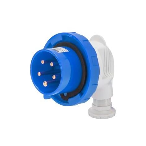 FICHE MOB.ETAN.90°3P+N+T 32A 230V 9H GEWISS GW60121