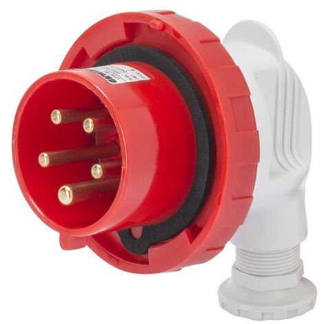 FICHE MOB.ETAN.90°3P+N+T 32A 400V 6H GEWISS GW60124