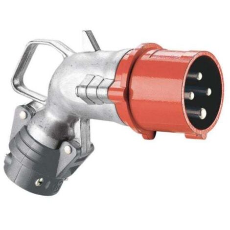 Fiche mobile coudée Hypra IP44 16A - 380V à 415V - 3P+T - métal - LEGRAND