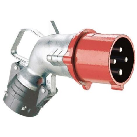 Fiche mobile coudée Hypra IP44 32A - 380V à 415V - 3P+N+T - métal - LEGRAND