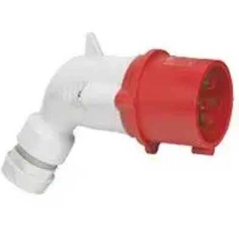 Fiche mobile coudée P17 IP44 16A de 380V à 415V 3P+N+T LEGRAND 056458