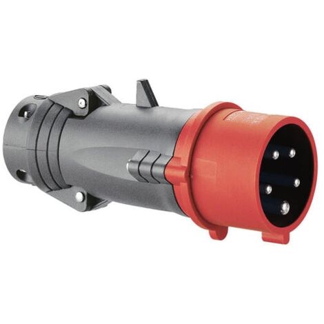 Fiche mobile droite Hypra IP44 16A - 380V à 415V - 3P+N+T- plastique - 052244 - LEGRAND
