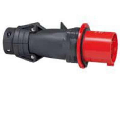 Fiche mobile droite Hypra IP44 63A - 380V à 415V 3P+T - plastique - LEGRAND