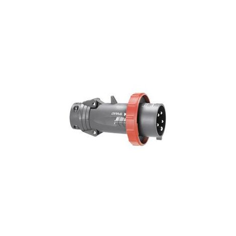 Fiche mobile droite Hypra IP66/67-55 32A - 380V à 415V- 3P+N+T - plastique - LEGRAND