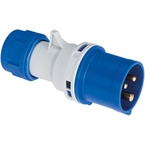 Fiche mobile droite IP67 220/240V 2P+T 16A (PCE) / EC69071