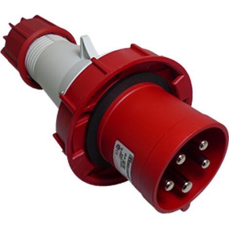 Fiche mobile droite IP67 380/415V 3P+N+T 16A(PCE)EC69075 EC69075