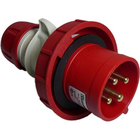 Fiche mobile droite IP67 380/415V 3P+T 16A (PCE) EC69073 EC69073