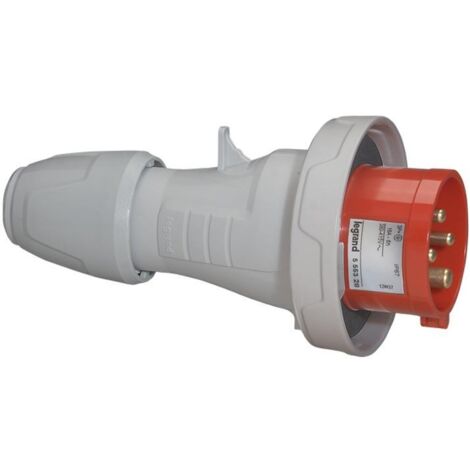 Fiche mobile droite P17 IP66/67 32A - 380V à 415V - 3P+T - LEGRAND