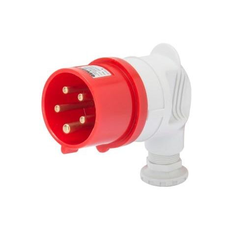 FICHE MOB.PROT.90°2P+T 32A 400V 9H GEWISS GW60099