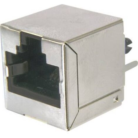 Fiche modulaire femelle, RJ45, CAT 6 ASSMANN WSW AMJ-188-10101-CAT6 RJ45 embase femelle, verticale RJ45 - structure normale Pôle: 8 argent 1 pc(s) D19350