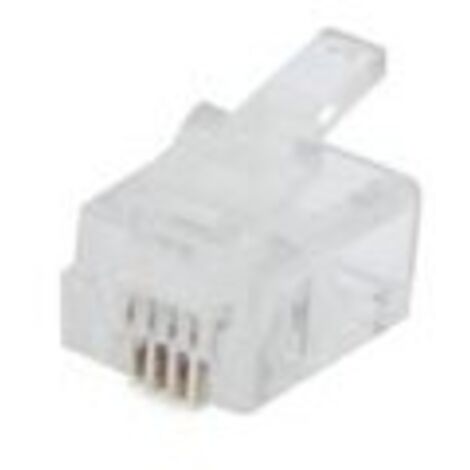FICHE MODULAIRE RJ11 6P4C 6P4C RI1423