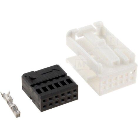 Fiche nue Fakra male 12PIN avec broches et boitier