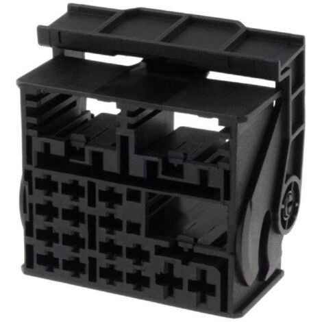 Fiche nue Fakra male 52PIN noire