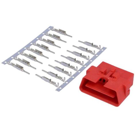 Fiche nue OBD male 16PIN avec broches
