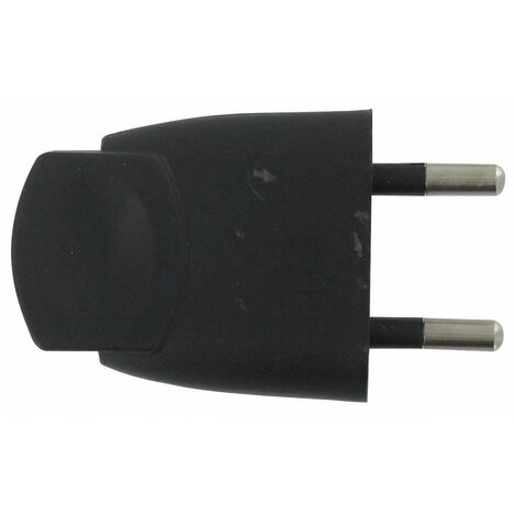 Fiche Plastique 2p-6 A Male Noir