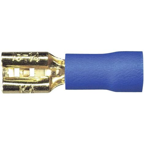Fiche plate 4,8-2,5 mm Sinuslive FS 4,8-2,5 FLACHSTECKER, 10 STÜCK Y47847