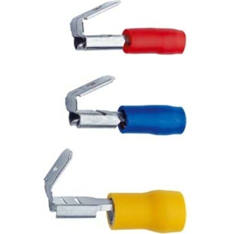 Fiche plate femelle avec dérivation - 0.5 - 1.5 mm² - rouge - par 100 - KLAUKE