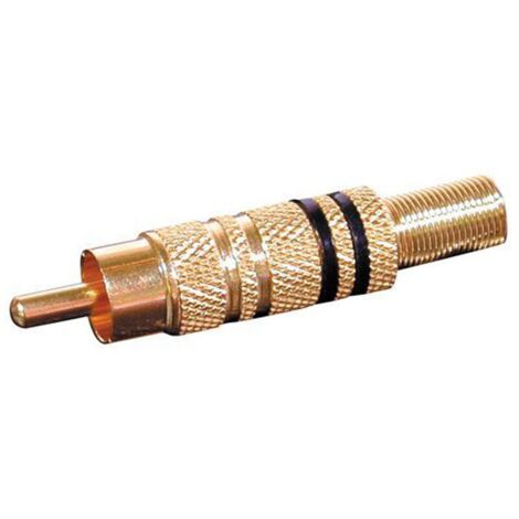 Fiche RCA Melchioni dorée rouge en Métal 433329565