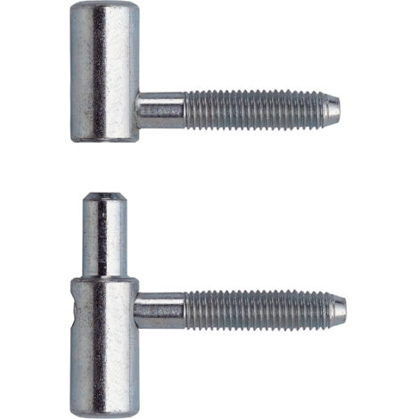 Fiche réglable pour meuble diamètre 13 mm – 2 tiges zinguées – Supporte jusqu'à 40 kg – Pour bois dur et teck – Otlav