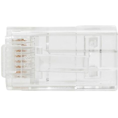 Fiche RJ45 catégorie 6 UTP à sertir pour câble rond LEGRAND 051710
