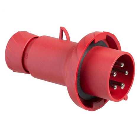 Fiche Schneider industrielle mobile 3X32A+NT 400V IP67 rouge PKX32M735