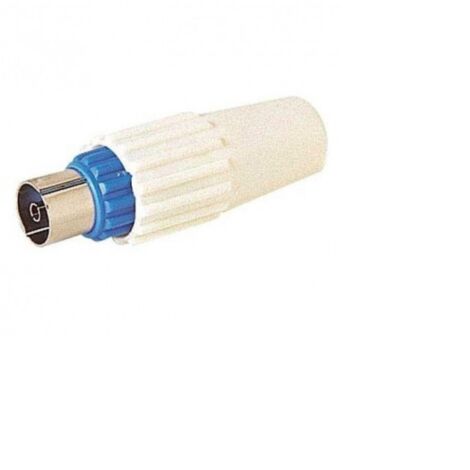 fiche télévision - femelle - iec 9.5 mm - pour câble coaxial - fracarro cif95
