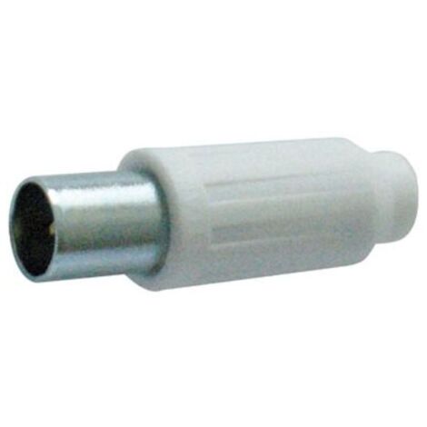 Fiche tv Melchioni coaxial male 9.5mm blanche haute qualité 491218695