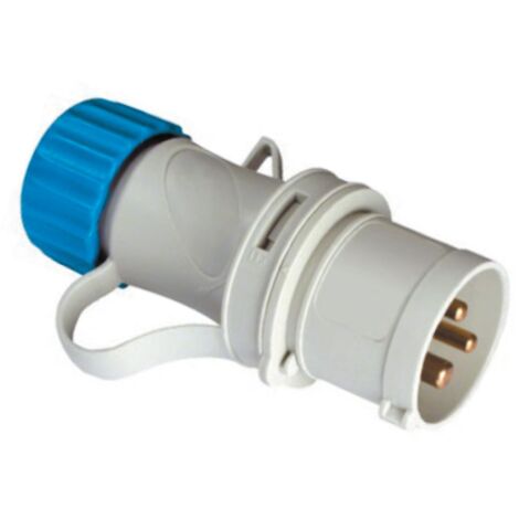 Fiche volante fme IP44 art 70100 CE 2P + T 220 V matiA re thermoplastique