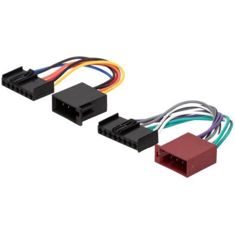 Fiches Autoradio 15PIN vers ISO compatible avec Ford Jaguar Mazda