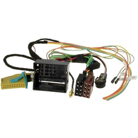 Fiches autoradio GPS MFD RNS-E compatible avec Audi VW