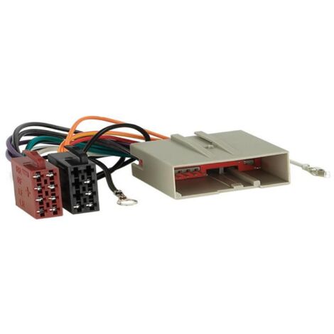 Fiches ISO Autoradio compatible avec Ford Fiesta 5 02-08 Fusion 02-05 Mustang 04-06 - 4HP ISO - RAC1603