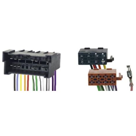 Fiches ISO Autoradio compatible avec Hyundai 00-07 - 4HP ISO - RAC1801