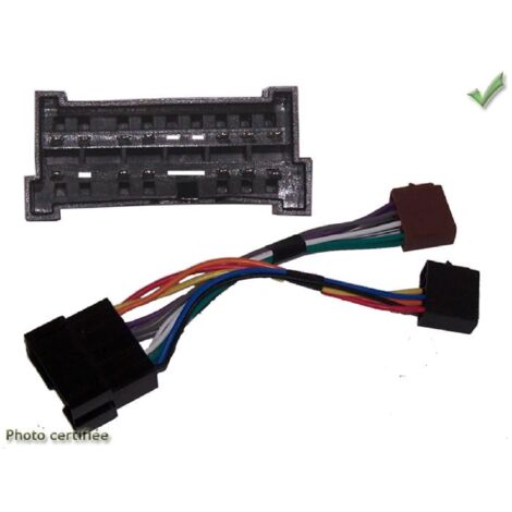 Fiches ISO Autoradio compatible avec Hyundai Kia 2000-2007 - 4HP ISO