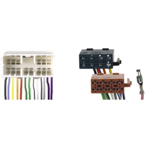 Fiches ISO Autoradio compatible avec Hyundai tous modeles sauf Atos Santa-fe Matrix