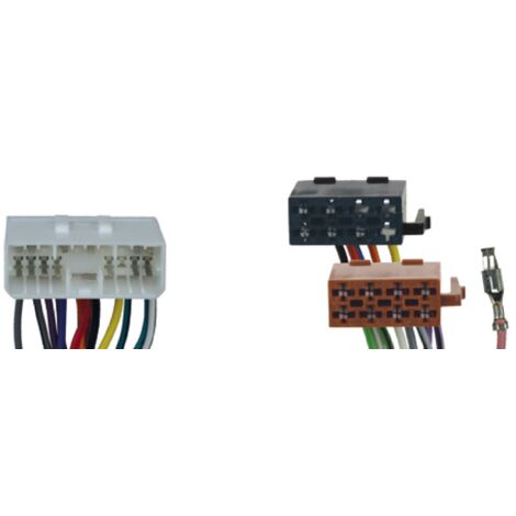 Fiches ISO Autoradio compatible avec Kalos matiz Spark Kyron Musso RAC1301