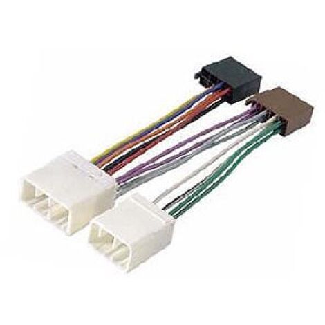 Fiches ISO Autoradio compatible avec Mazda 323 626 MX5 236 RX8 Xedos