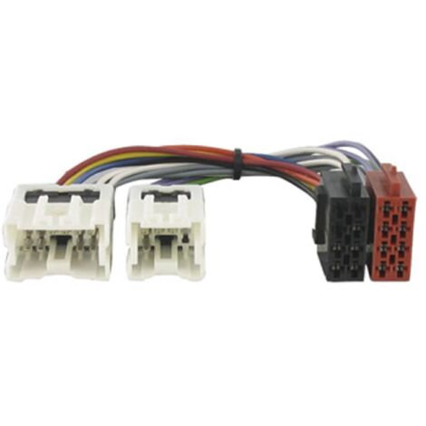 Fiches ISO Autoradio compatible avec Nissan Pathfinder Terrano 2 Xtrail 350Z Micra Murano - RAC6037