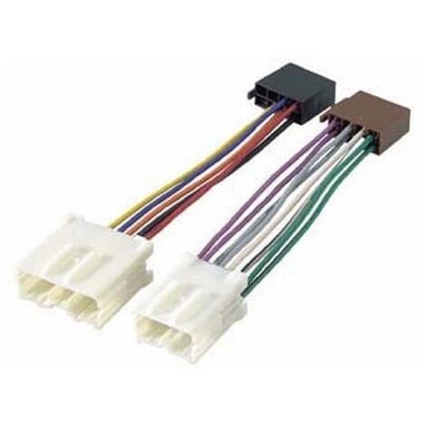 Fiches ISO Autoradio compatible avec Volvo 850 ap93 960 ap93 S70 V70 S40 V40 - 4Hp ISO