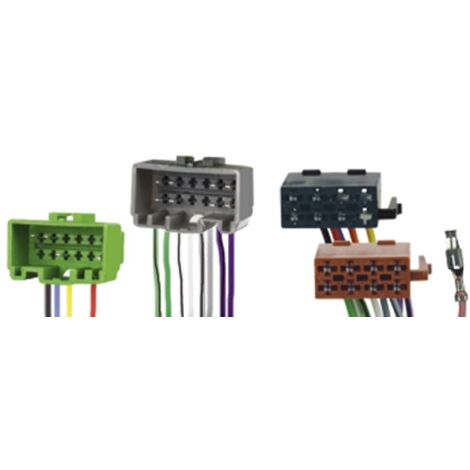 Fiches ISO Autoradio compatible avec Volvo S40 V40 V50 S60 V70 C70 S80 XC70 XC80 - 4Hp ISO - RAC3103