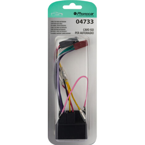 Fiches ISO Autoradio + haut-parleurs compatible avec Peugeot Citroen