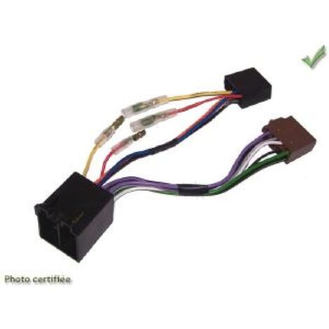 Fiches ISO Autoradio - ISO Male ISO Femelle - 4HP