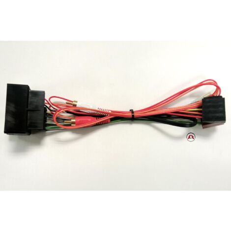 Fiches ISO compatible avec Audi Seat Quadlock - 4x40W - systeme amplifie non Bose