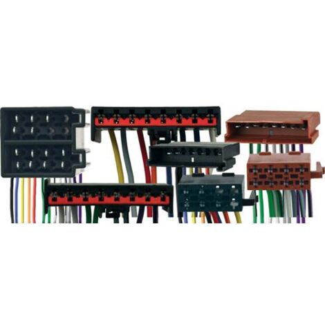 Fiches ISO Installation Kit Main Libre compatible avec Ford Fiesta av02 Escort Courrier Transit 96-05 Mondeo 94-03 Ka 97-02 Focus av05 Cougar Puma