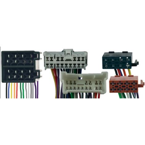 Fiches ISO Installation Kit Main Libre compatible avec Hyundai Atos Sonata ap98 Trajet SantaFe av06 Matrix Getz Tucson