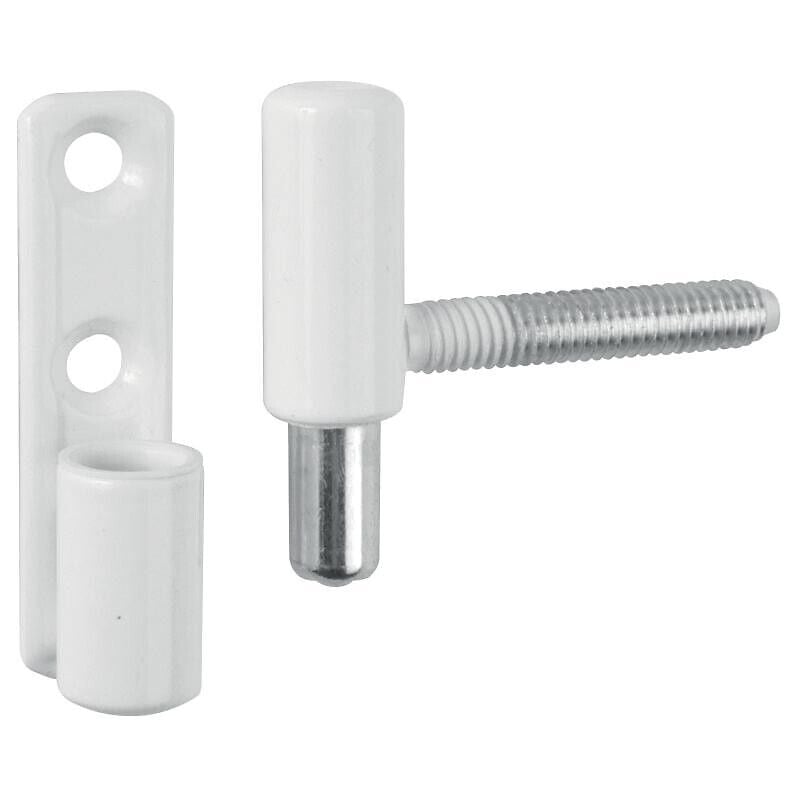 Fiches mâles type P39 7x40 ø 13 mm finition blanc 9010 vis cachées pour menuiserie pvc b 342 Otlav
