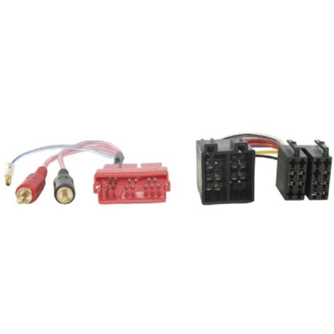 Fiches mini ISO RCA Autoradio compatible avec Audi A2 A3 A4 A6 A8 TT