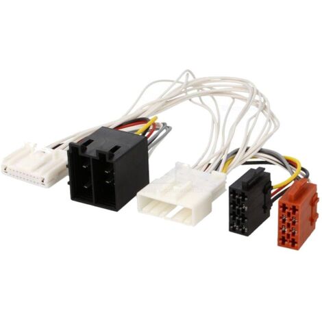 Fiches Mute pour Kit Main Libre ISO compatible avec Renault Twingo Smart Fortwo ap14