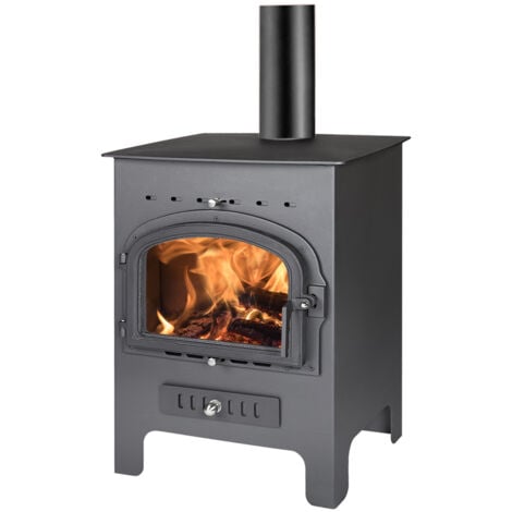 FICKSTOCK ESTUFA THECA 400 OSLO PI. NEGRO S/VERTICAL 110 6500400