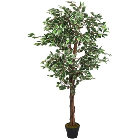 Ficus artificial con 1008 hojas verde 180 cm